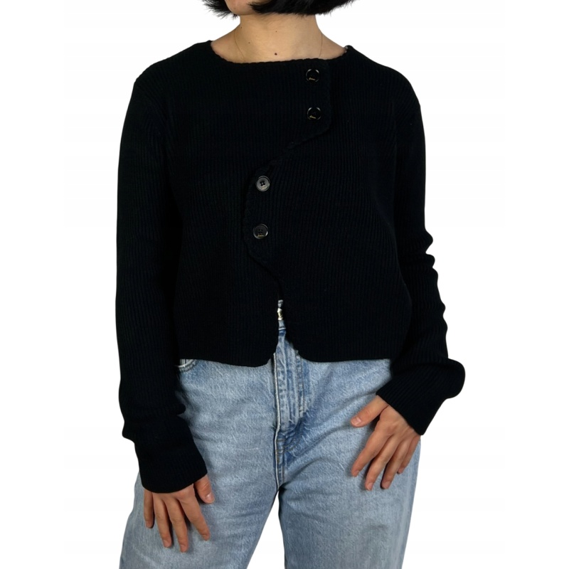 Sweter zapinany na guziki, damski