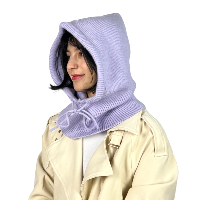 Kapturek balaclava ciepły, damski