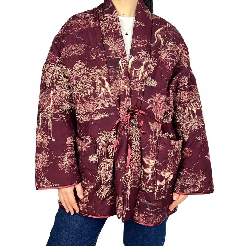 Kurtka typu kimono, damska