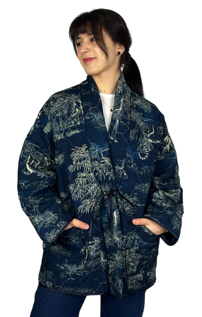 Kurtka typu kimono