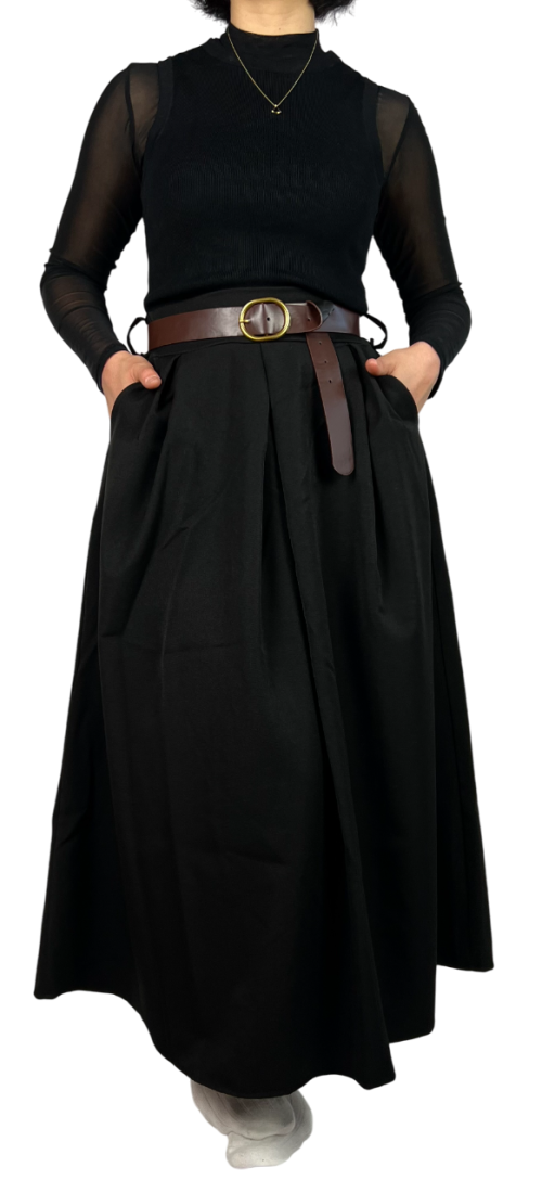 Spódnica vintage midi